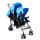Bright Starts - Carucior tandem Buggy Red/ Blue